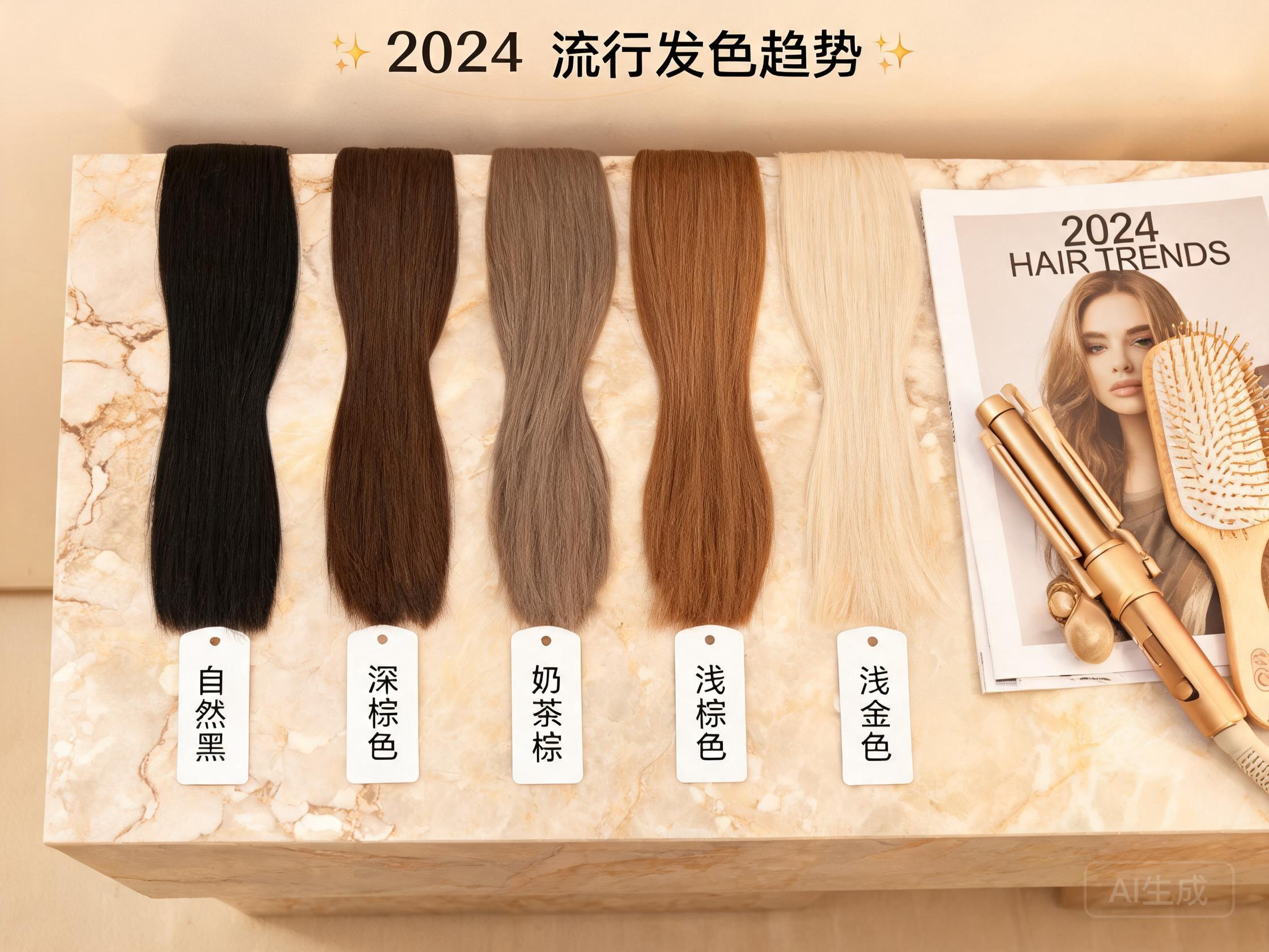 2024流行发色趋势